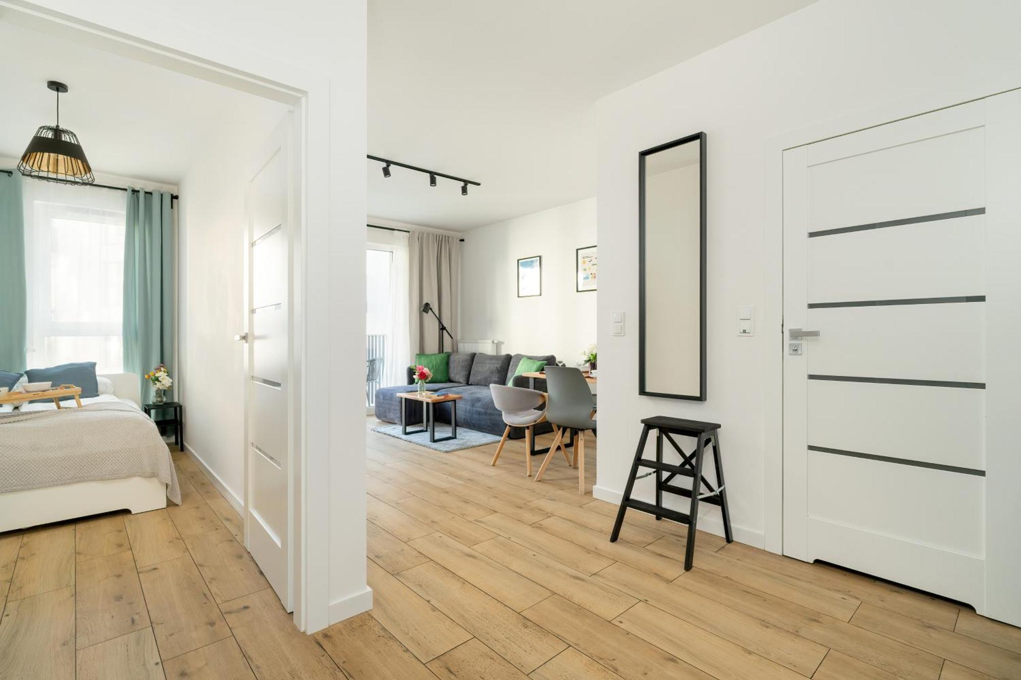 Stylish & Comfy Garbary Apartments With Parking By Noclegi Renters Poznan Luaran gambar